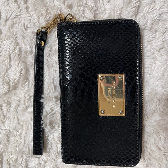 Michael Kors wallet black leather - Picture 3 of 10
